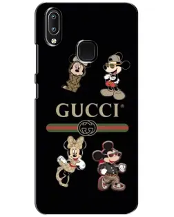 Чехол для Vivo Y93 Lite с картинкой «Gucci — герои Disney и монограмма» Чехол для Vivo Y93 Lite с картинкой «Gucci — герои Disney и монограмма»