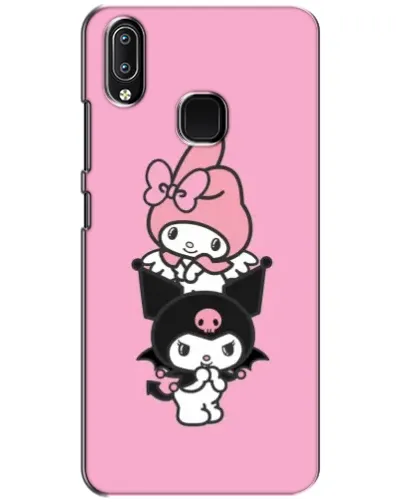 Чехол для Vivo Y93 Lite с картинкой «My Melody и Kuromi»