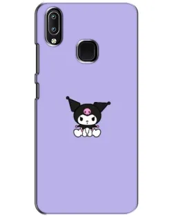 Чехол для Vivo Y93 Lite с картинкой «Kuromi — фиолетовый минимализм» Чехол для Vivo Y93 Lite с картинкой «Kuromi — фиолетовый минимализм»