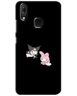 Чехол для Vivo Y93 Lite с картинкой «My Melody и Kuromi» Чехол для Vivo Y93 Lite с картинкой «My Melody и Kuromi»