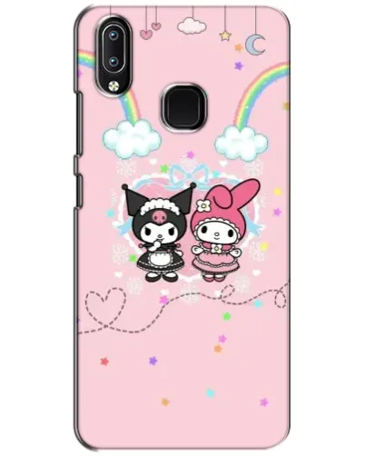 Чехол для Vivo Y93 Lite с картинкой «My Melody и Kuromi»
