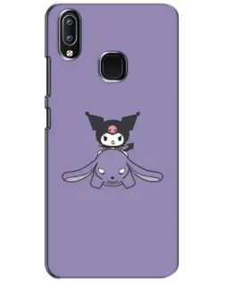 Чехол для Vivo Y93 Lite с картинкой «Kuromi на лиловом фоне» Чехол для Vivo Y93 Lite с картинкой «Kuromi на лиловом фоне»