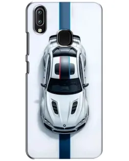 Чехол для Vivo Y93 Lite с картинкой «Вид сверху — BMW M»