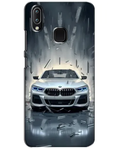 Чехол для Vivo Y93 Lite с картинкой «BMW в свете фар»