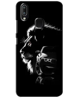Чехол для Vivo Y93 Lite с картинкой «BMW и лев» Чехол для Vivo Y93 Lite с картинкой «BMW и лев»