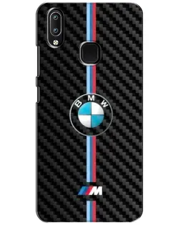 Чехол для Vivo Y93 Lite с картинкой «Эмблема BMW и карбон» Чехол для Vivo Y93 Lite с картинкой «Эмблема BMW и карбон»