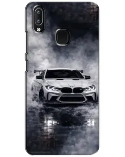 Чехол для Vivo Y93 Lite с картинкой «BMW сквозь туман» Чехол для Vivo Y93 Lite с картинкой «BMW сквозь туман»