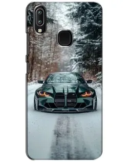 Чехол для Vivo Y93 Lite с картинкой «BMW в зимнем лесу» Чехол для Vivo Y93 Lite с картинкой «BMW в зимнем лесу»