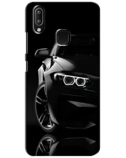 Чехол для Vivo Y93 Lite с картинкой «Черная BMW — профиль» Чехол для Vivo Y93 Lite с картинкой «Черная BMW — профиль»