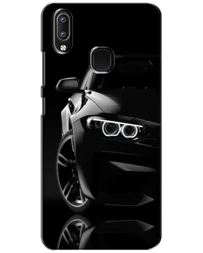 Чехол для Vivo Y93 Lite с картинкой «Черная BMW — профиль» Чехол для Vivo Y93 Lite с картинкой «Черная BMW — профиль»