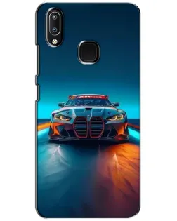 Чехол для Vivo Y93 Lite с картинкой «BMW — огни неона» Чехол для Vivo Y93 Lite с картинкой «BMW — огни неона»