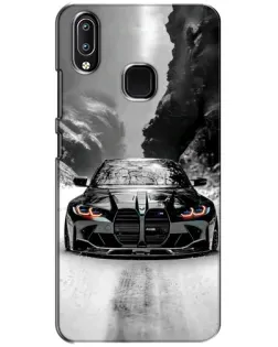 Чехол для Vivo Y93 Lite с картинкой «BMW — акварельный дрифт» Чехол для Vivo Y93 Lite с картинкой «BMW — акварельный дрифт»