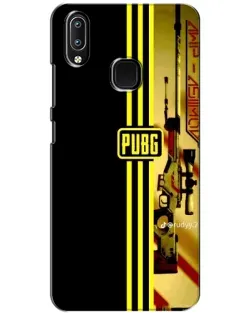 Чохол для Vivo Y93 Lite з картинкою «PUBG — камуфляжний шолом»