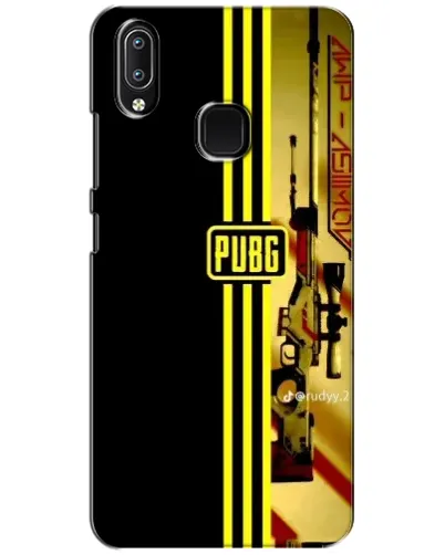 Чехол для Vivo Y93 Lite с картинкой «PUBG — камуфляжный шлем»