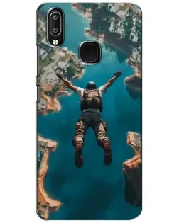 Чехол для Vivo Y93 Lite с картинкой «PUBG — свободное падение»