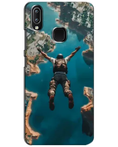 Чехол для Vivo Y93 Lite с картинкой «PUBG — свободное падение»