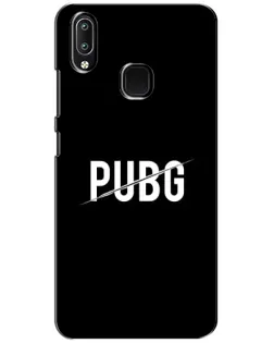 Чехол для Vivo Y93 Lite с картинкой «PUBG — белый логотип»