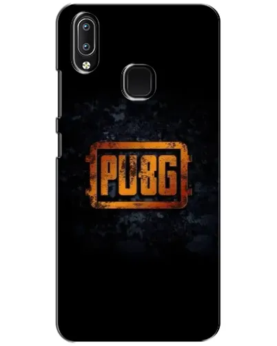 Чехол для Vivo Y93 Lite с картинкой «PUBG — золотой логотип»