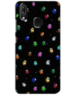 Чохол для Vivo Y93 Lite з картинкою «Екіпаж Among Us»