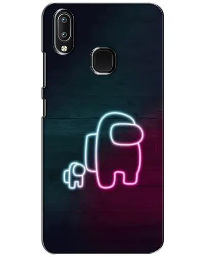 Чохол для Vivo Y93 Lite з картинкою «Among Us неон-арт» Чохол для Vivo Y93 Lite з картинкою «Among Us неон-арт»