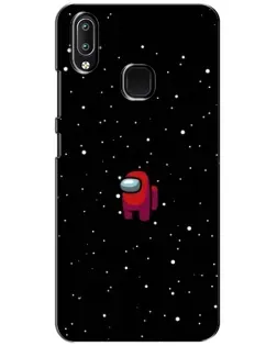 Чохол для Vivo Y93 Lite з картинкою «Червоний Among Us»