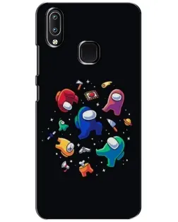 Чохол для Vivo Y93 Lite з картинкою «Among Us космос»