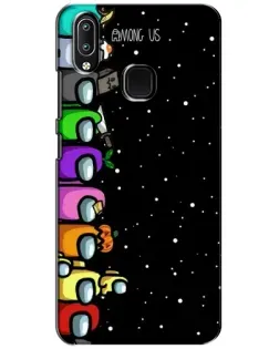 Чохол для Vivo Y93 Lite з картинкою «Команда Among Us»
