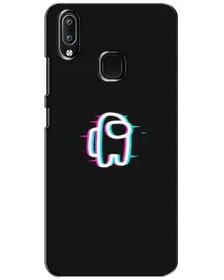 Чохол для Vivo Y93 Lite з картинкою «Among Us неон»