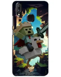 Чохол для Vivo Y93 Lite з картинкою «Стів та гусь»