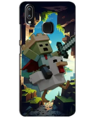 Чехол для Vivo Y93 Lite с картинкой «Стив и гусь»