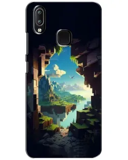 Чехол для Vivo Y93 Lite с картинкой «Вид из пещеры»