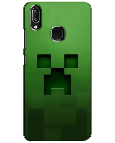 Чехол для Vivo Y93 Lite с картинкой «Крипер микро-дизайн»