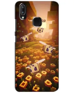 Чехол для Vivo Y93 Lite с картинкой «Поле подсолнухов»