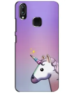 Чехол для Vivo Y93 Lite с картинкой «Единорог градиент»