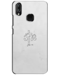 Чохол для Vivo Y93 Lite з картинкою «Івана 3:16 Хрест» Чохол для Vivo Y93 Lite з картинкою «Івана 3:16 Хрест»