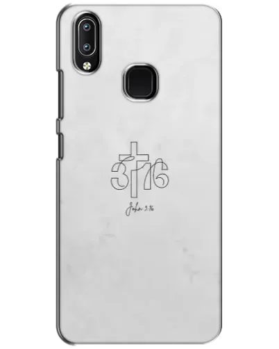 Чохол для Vivo Y93 Lite з картинкою «Івана 3:16 Хрест» Чохол для Vivo Y93 Lite з картинкою «Івана 3:16 Хрест»