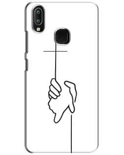Чохол для Vivo Y93 Lite з картинкою «Рука тримає» Чохол для Vivo Y93 Lite з картинкою «Рука тримає»