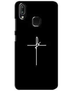 Чехол для Vivo Y93 Lite с картинкой «Тонкий крест» Чехол для Vivo Y93 Lite с картинкой «Тонкий крест»