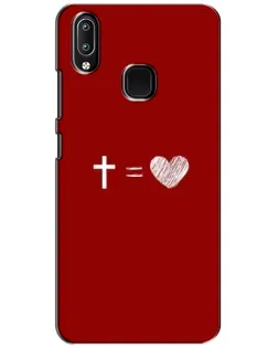 Чехол для Vivo Y93 Lite с картинкой «Уравнение любви» Чехол для Vivo Y93 Lite с картинкой «Уравнение любви»