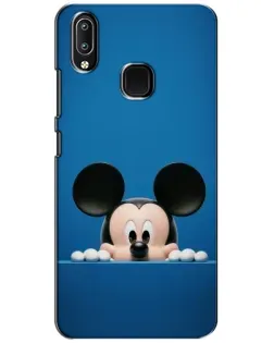 Чехол для Vivo Y93 Lite с картинкой «Микки выглядывает»