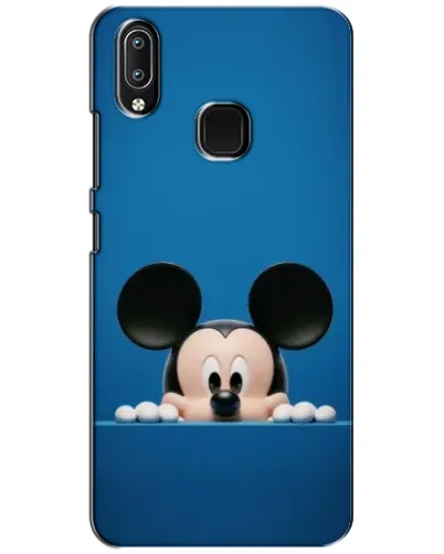 Чехол для Vivo Y93 Lite с картинкой «Микки выглядывает» Чехол для Vivo Y93 Lite с картинкой «Микки выглядывает»