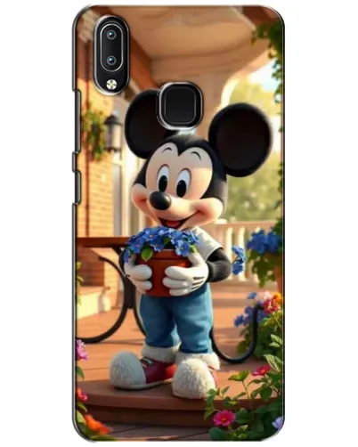 Чехол для Vivo Y93 Lite с картинкой «Микки садовод» Чехол для Vivo Y93 Lite с картинкой «Микки садовод»