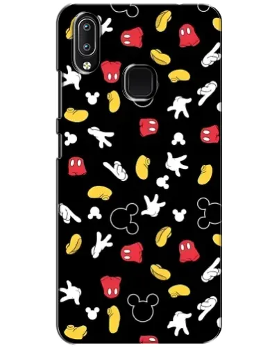 Чехол для Vivo Y93 Lite с картинкой «Графический принт лапок» Чехол для Vivo Y93 Lite с картинкой «Графический принт лапок»