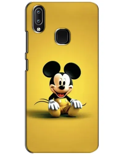 Чехол для Vivo Y93 Lite с картинкой «Микки на желтом» Чехол для Vivo Y93 Lite с картинкой «Микки на желтом»