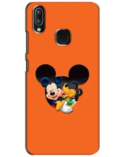 Чехол для Vivo Y93 Lite с картинкой «Сердце Микки Минни» Чехол для Vivo Y93 Lite с картинкой «Сердце Микки Минни»