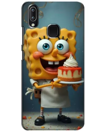 Чехол для Vivo Y93 Lite с картинкой «Повар Спанч Боб»