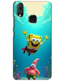 Чехол для Vivo Y93 Lite с картинкой «Спанч Боб под водой» Чехол для Vivo Y93 Lite с картинкой «Спанч Боб под водой»