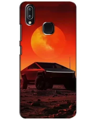 Чехол для Vivo Y93 Lite с картинкой «Cybertruck на Марсе» Чехол для Vivo Y93 Lite с картинкой «Cybertruck на Марсе»