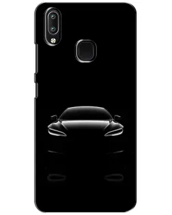 Чехол для Vivo Y93 Lite с картинкой «Силуэт Tesla Night»