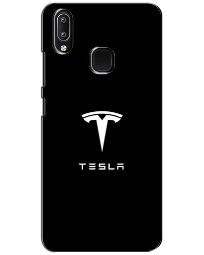 Чехол для Vivo Y93 Lite с картинкой «Tesla White Logo» Чехол для Vivo Y93 Lite с картинкой «Tesla White Logo»